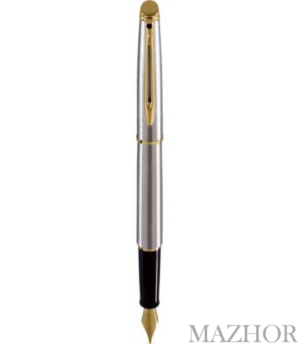 Ручка перьевая Waterman Stainless Steel GT 12 010 Ручка перьевая Waterman Stainless Steel GT 12 010 - Фото №1