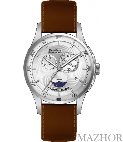   Jacques Lemans Sports London Moonphase 1-1447B -  1