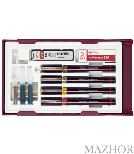   Rotring  Rapidograph College-Set RG S0699570 -  1