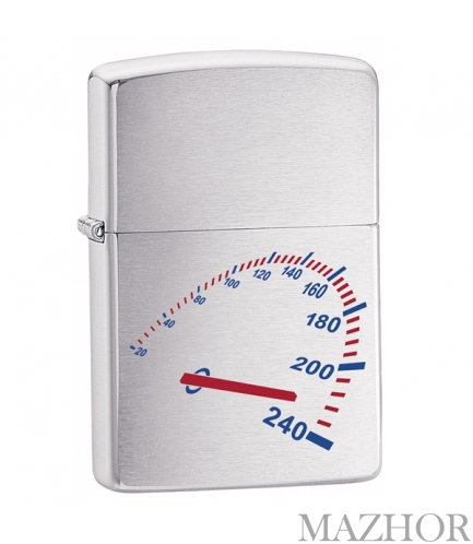��������� Zippo Speedometer Brushed Chrome 28393 - ���� �1