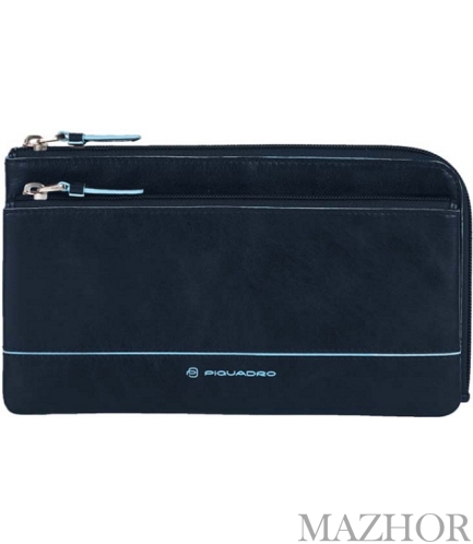 Портмоне Piquadro Blue Square AC2925B2_BLU2 Портмоне Piquadro Blue Square AC2925B2_BLU2 - Фото №1