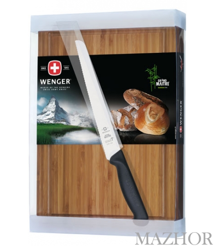 ����� �� ����� ����������� + ���� ��� ����� Santoku Wenger Grand Maitre 3.010.245.000 - ���� �1
