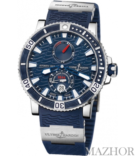Мужские часы Ulysse Nardin Marine Collection 263-90-3/93 Мужские часы Ulysse Nardin Marine Collection 263-90-3/93 - Фото №1