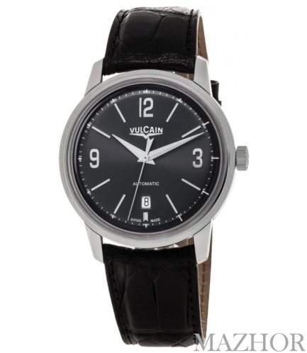   Vulcain Presidents Classic Steel 560156.305L/BK -  1