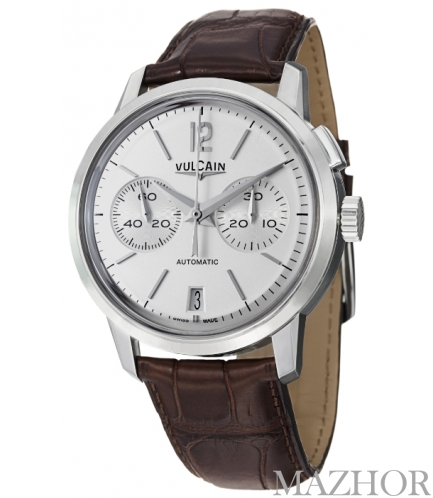  Vulcain Presidents Chrono Auto Steel 570157.309L/BN -  1