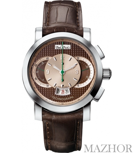 Мужские часы Paul Picot Technograph P0334Q.SG.1232.8401 Мужские часы Paul Picot Technograph P0334Q.SG.1232.8401 - Фото №1