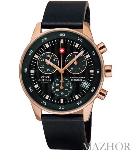 Мужские часы Swiss Military by Chrono Arena 17700RPL-1RUB Мужские часы Swiss Military by Chrono Arena 17700RPL-1RUB - Фото №1