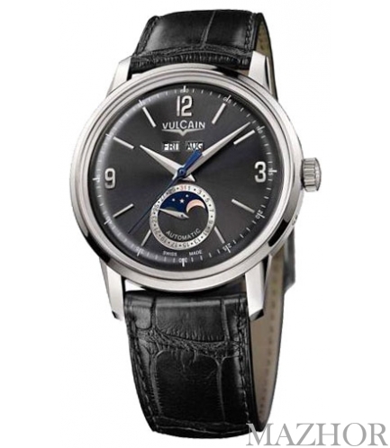   Vulcain Presidents Moonphase Auto 580158.328L/BK -  1