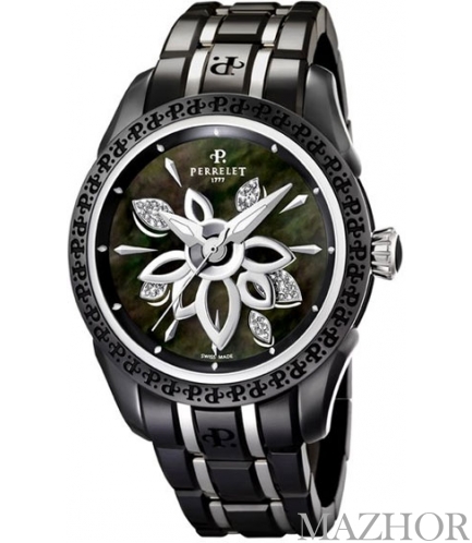 ������� ���� Perrelet Diamond Flower Ceramic A2039/B - ���� �1