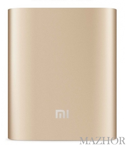 ������� ����������� Power bank Xiaomi Mi 10400mAh Gold - ���� �1