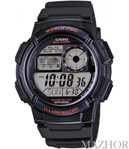  Casio Standard Digital AE-1000W-3AVEF -  1