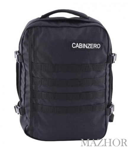 - CabinZero MILITARY 28L/Absolute Black Cz19-1401 -  1