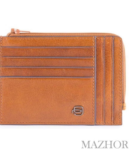 Кредитница Piquadro Blue Square B2S/Tobacco PU1243B2SR_CU Кредитница Piquadro Blue Square B2S/Tobacco PU1243B2SR_CU - Фото №1